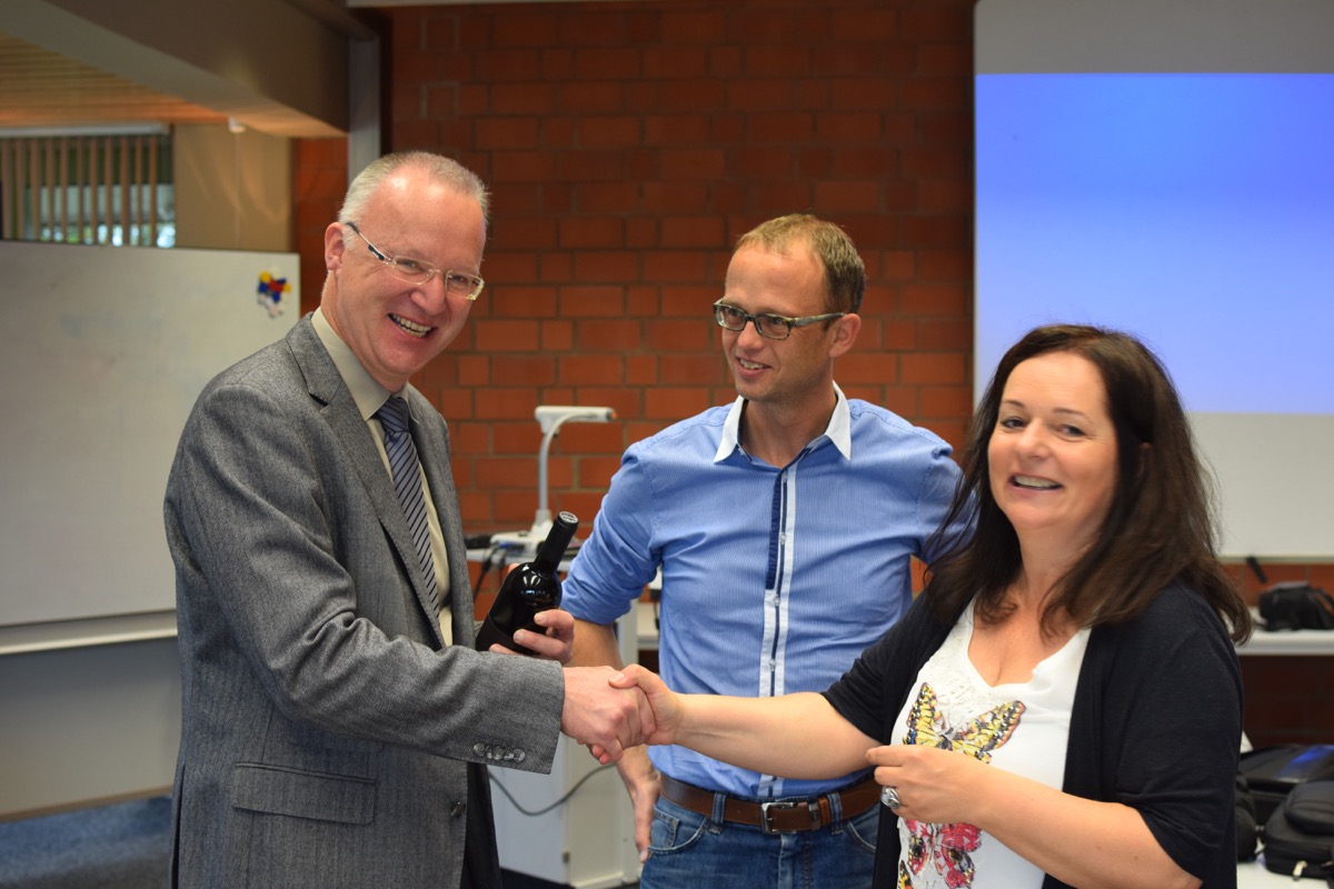 ... and with Helga Pernthaler and Jürgen Seeber